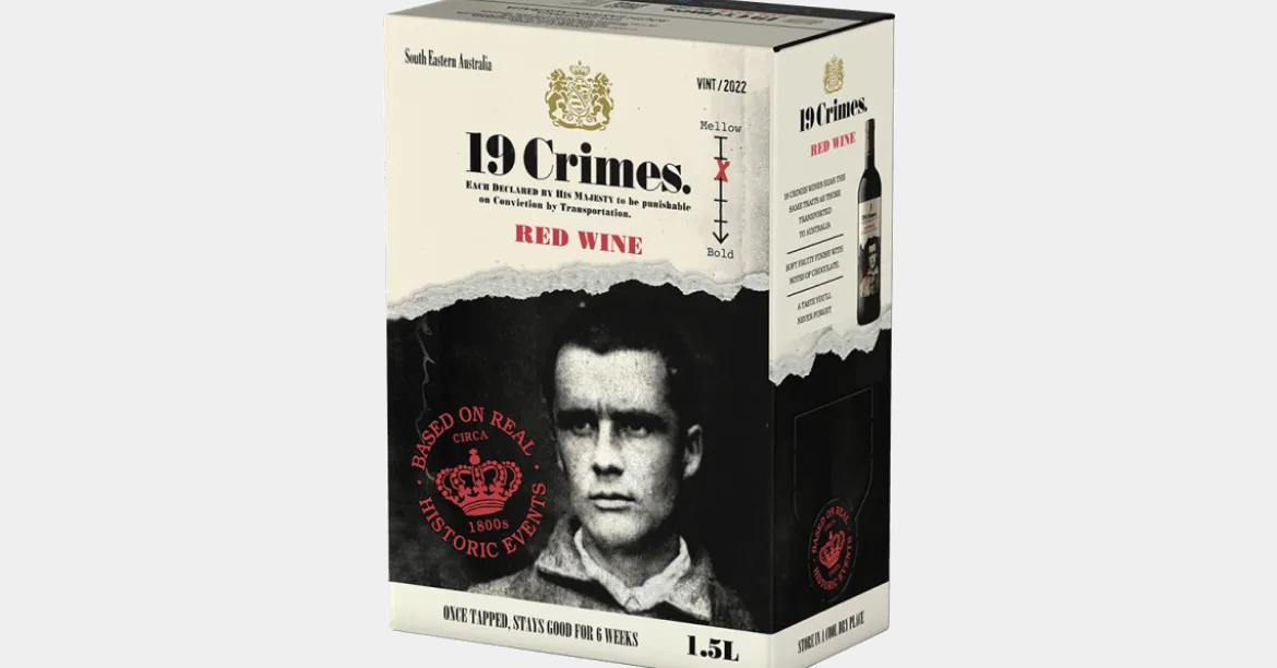 19 Crimes Red Blend 1,5 L hanapakkaus