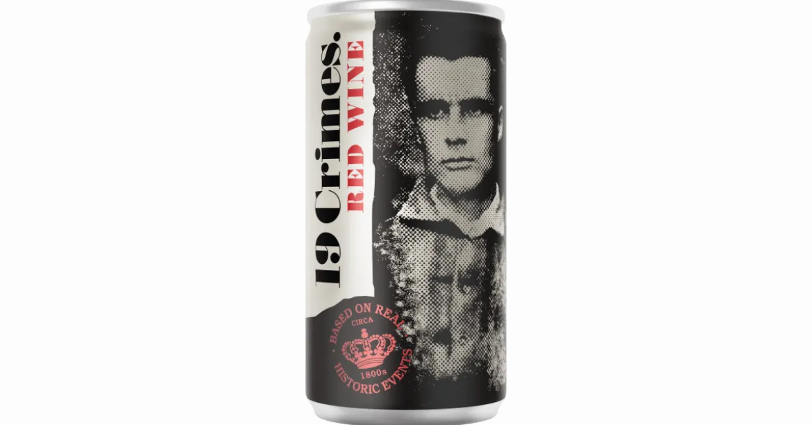 19 Crimes Red Wine 18,7 cl can