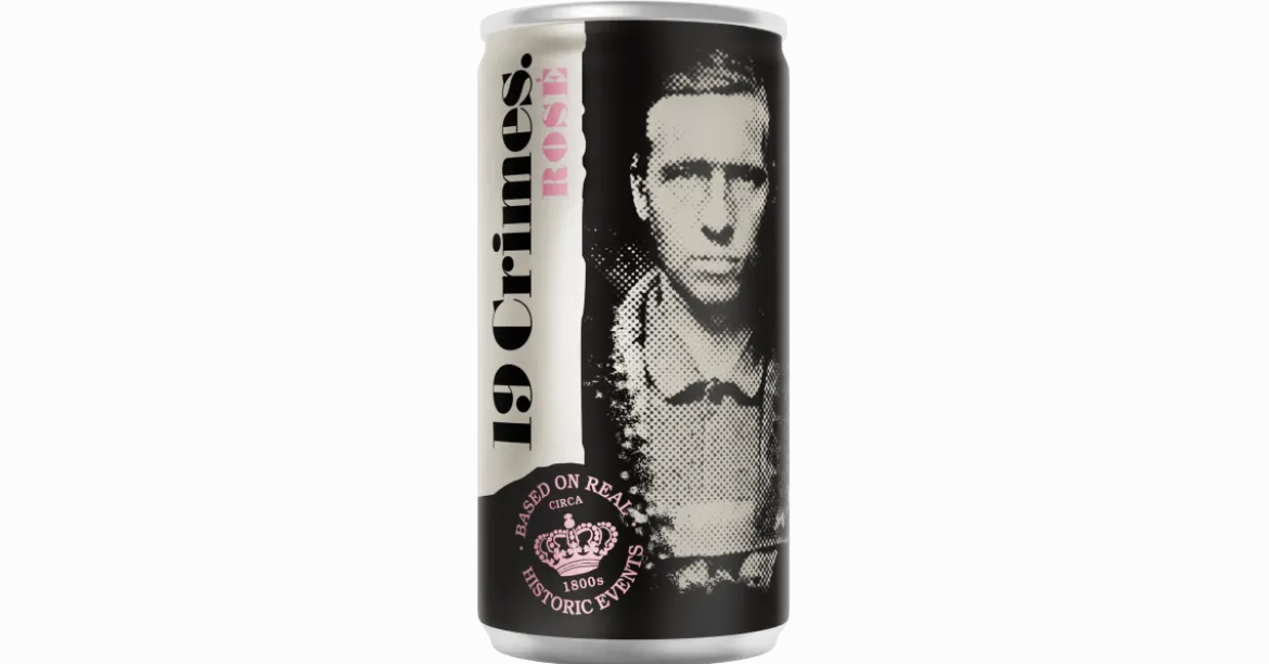 19 Crimes Rosé 18,7 cl can