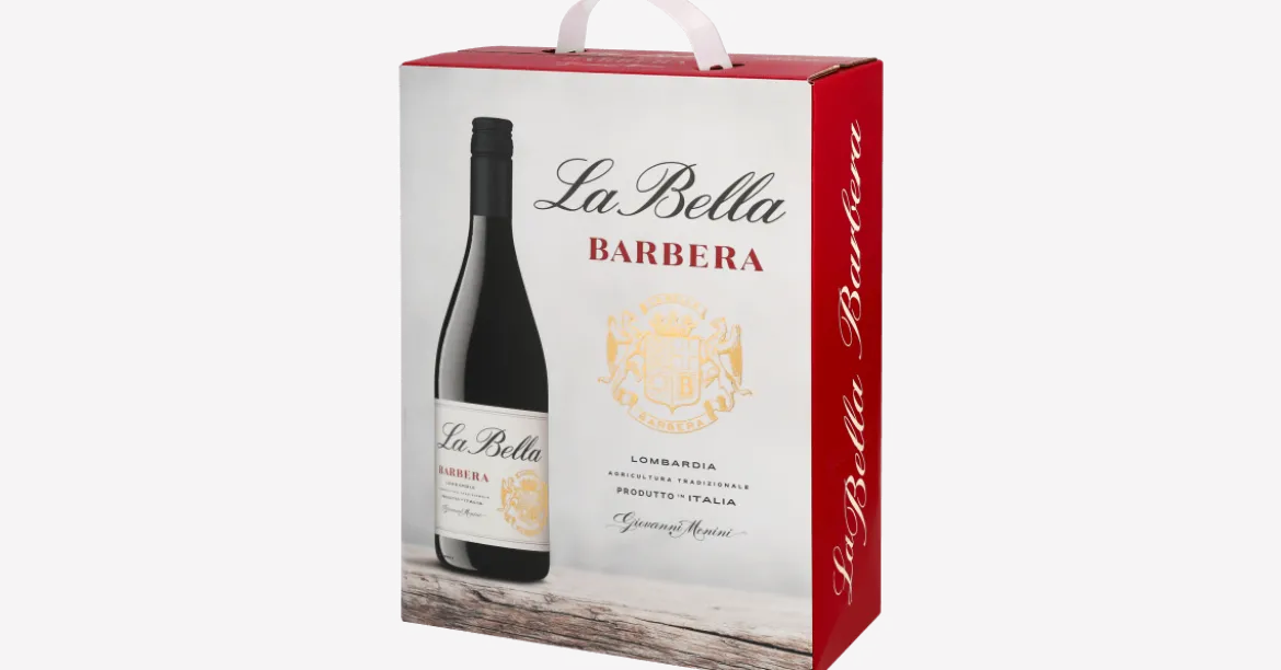 La Bella Barbera 3 L hanapakkaus