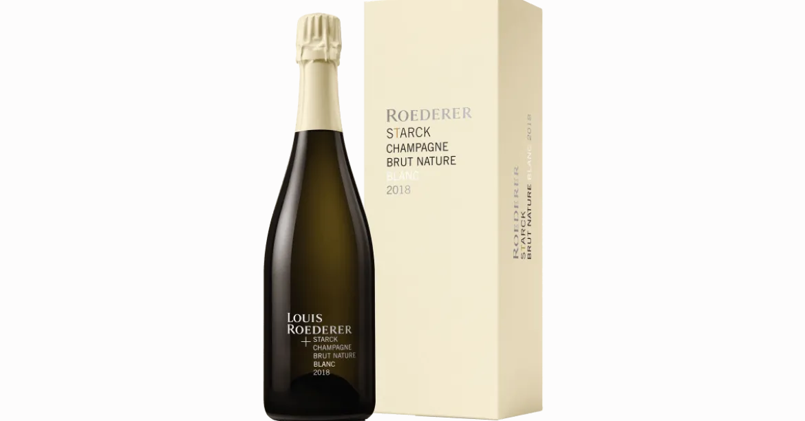 Louis Roederer et Philippe Starck Champagne Brut Nature 2018