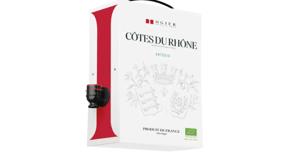 Ogier Artesis Côtes du Rhône Rouge Organic 3 L