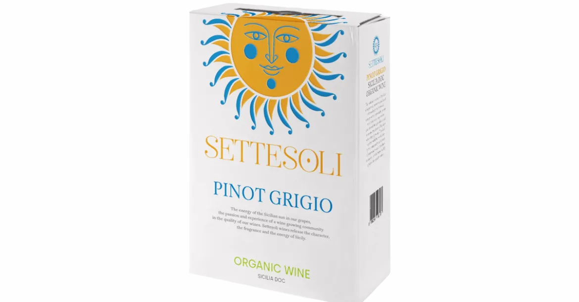 Settesoli Pinot Grigio Organic 3 L