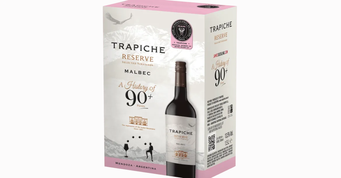 Trapiche Reserve Malbec 1,5L hanapakkaus